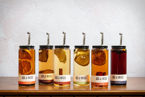 Aged & Infused Full Bar Cart Cocktail Infusion Kit