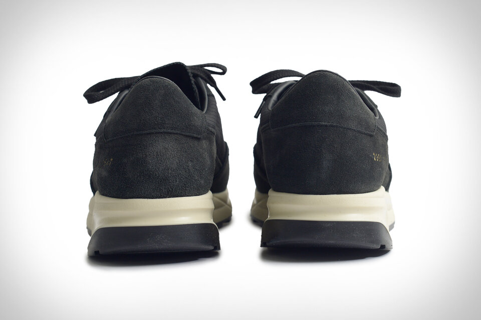 Common Projects Track 80 Ripstop Black Sneakers | Uncrate