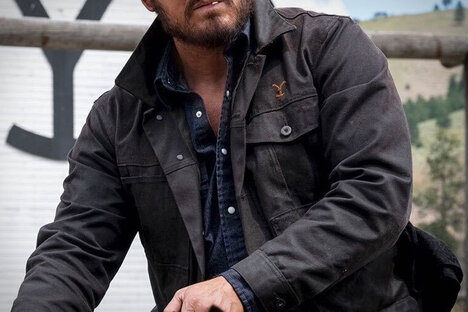 Veste de croisière courte doublée en tissu d&#39;étain Filson