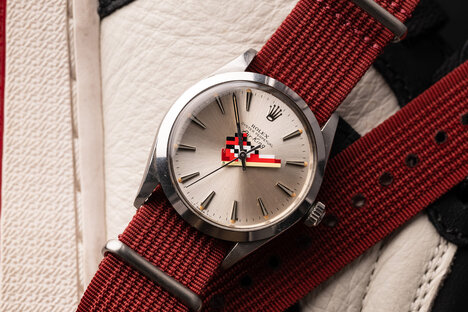 Seconde Seconde x Grey & Patina King of Air Watch Hand Seconde Seconde x Grey & Patina King of Air Watch Hand