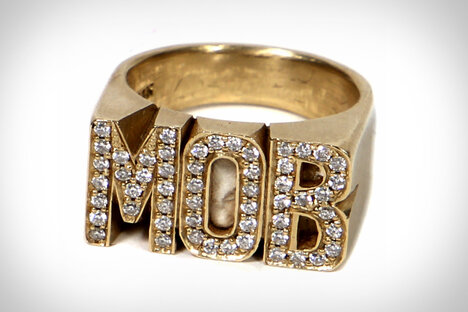 Tupac's MOB Pinky Ring Tupac's MOB Pinky Ring