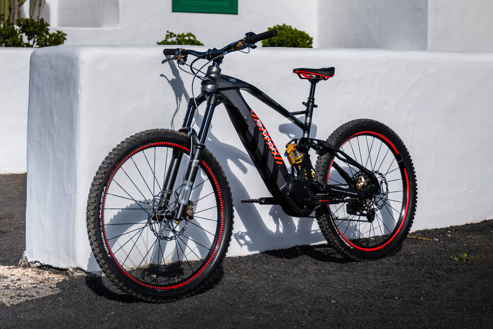 Audi RS Q etron Dakar Electric Mountain Bike Uncrate