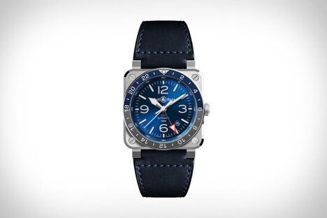 Bell & Ross BR 03-93 GMT Blue Bell & Ross BR 03-93 GMT Blue