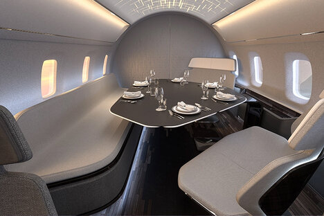 F/LIST Shapeshifter Jet Intérieur Concept