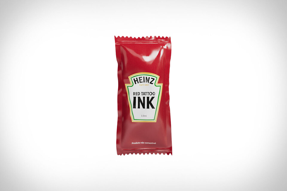 Heinz Creates Red Tattoo Ink