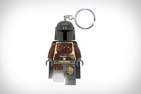 Porte-clés lumineux LEGO The Mandalorian