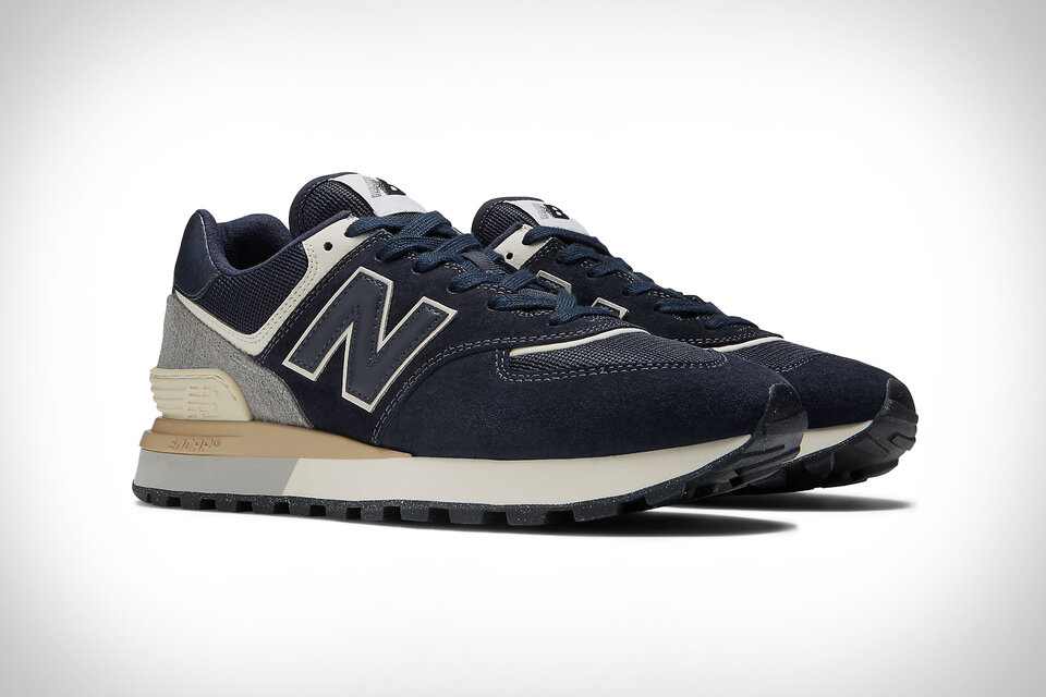 New Balance 574 Navy White | Uncrate