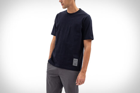 Norse Projects Holger Reflective Tab Series T-Shirt Norse Projects Holger Reflective Tab Series T-Shirt