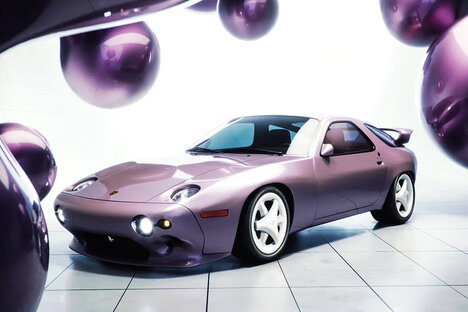 Porsche x Daniel Arsham Nebula 928 Concept Porsche x Daniel Arsham Nebula 928 Concept