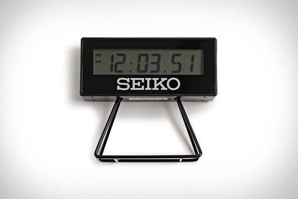 Seiko Victory Limited Edition Marathon Alarm Clock | Uncrate