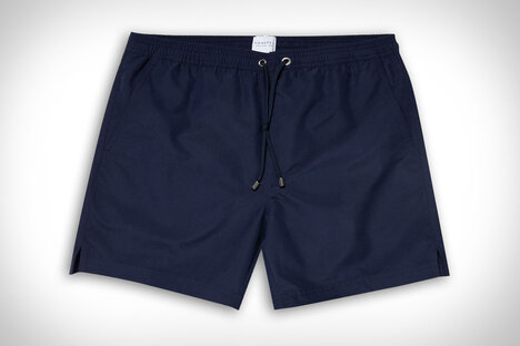 Sunspel Upcycled Marine Swim Trunks Sunspel Upcycled Marine Swim Trunks