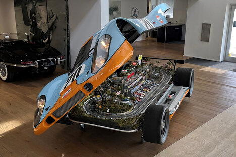 Porsche 917 Le Mans Slot Car Track Porsche 917 Le Mans Slot Car Track