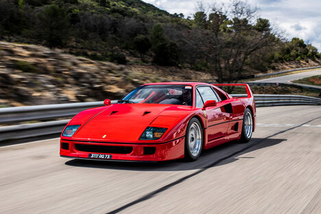 Alain Prost's 1990 Ferrari F40