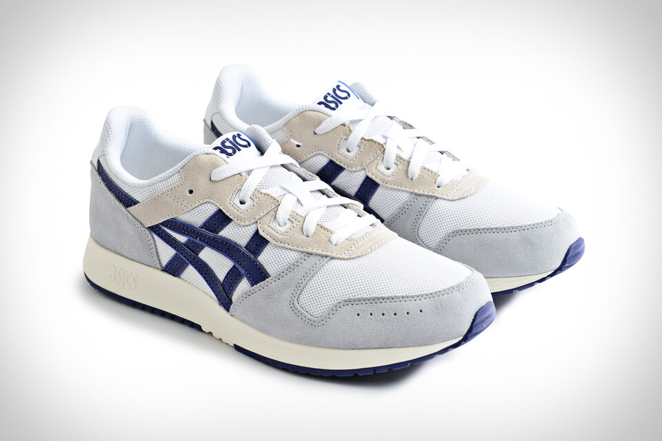 asics gel lyte white blue