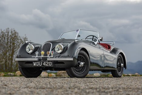 Clark Gable's 1952 Jaguar XK120 Roadster