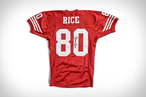 Jerry Rice Autographed Team-Issued 49ers Jersey Jerry Rice Autographed Team-Issued 49ers Jersey