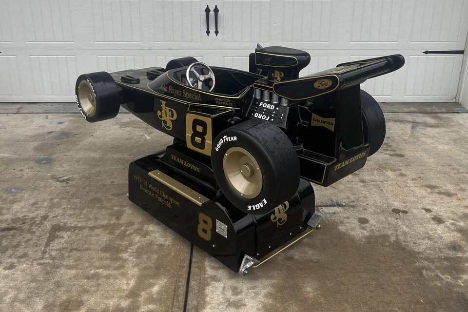 Lotus 72D Coin-Operated Children's Ride | Uncrate