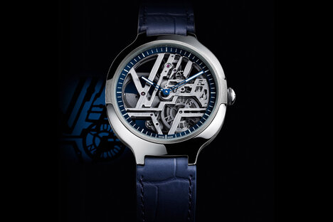 Louis Vuitton Voyager Skeleton Watch Louis Vuitton Voyager Skeleton Watch