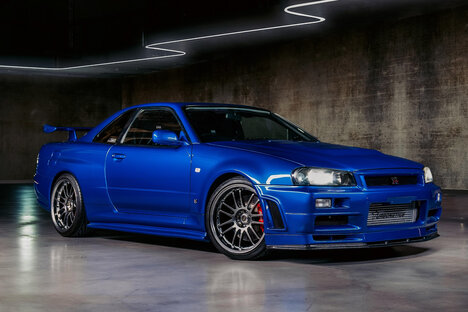 Paul Walker's Fast and Furious Nissan Skyline R34 GT-R Paul Walker's Fast and Furious Nissan Skyline R34 GT-R