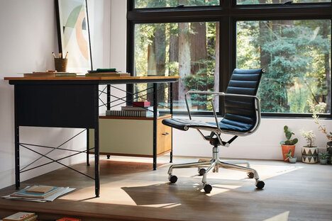 Silla de gestión del grupo Eames Aluminium