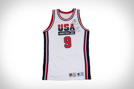 Michael Jordan Dream Team Signed Game-Worn Jersey Michael Jordan Dream Team Signed Game-Worn Jersey