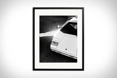 Lamborghini Countach in LA Framed Print Lamborghini Countach in LA Framed Print