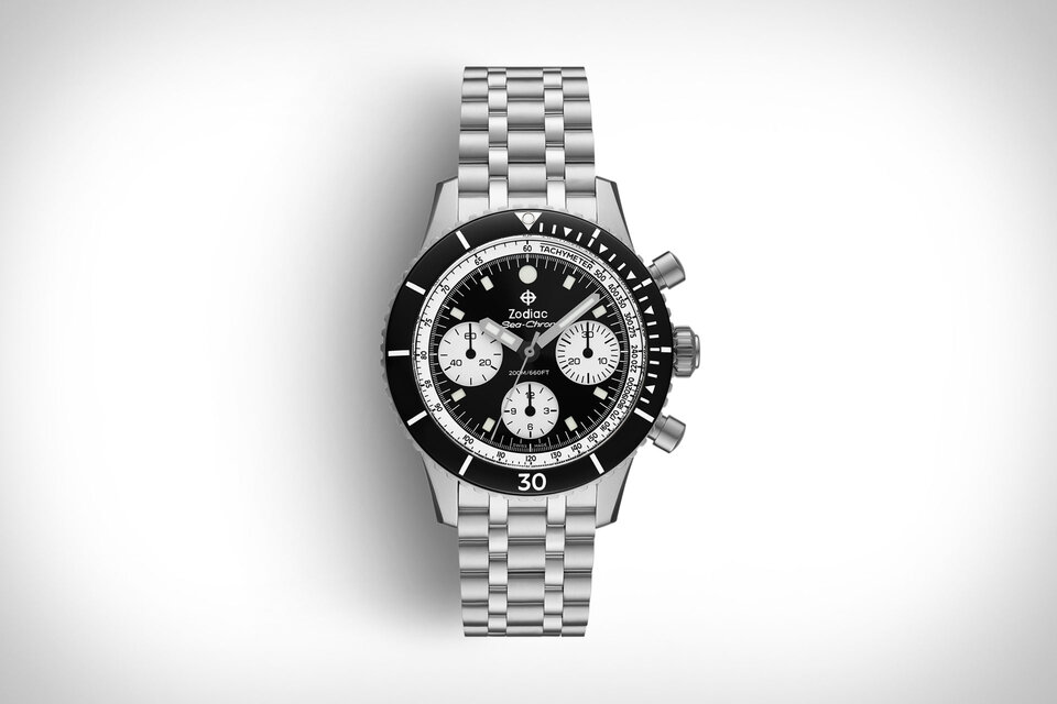 ゾディアック シークロノ クロノグラフ | Uncrate