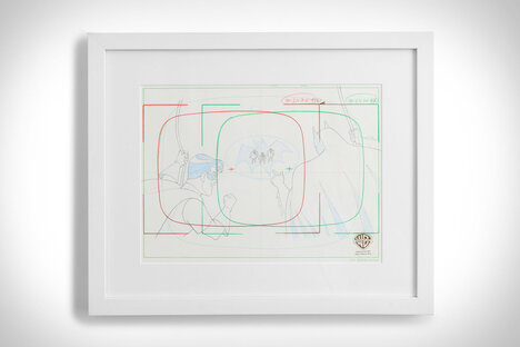 Batman Takedown Original Production Art Batman Takedown Original Production Art