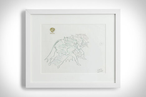 Batman Warped Reality Original Production Art