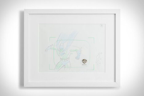 Batman Leaping Original Production Art Batman Leaping Original Production Art