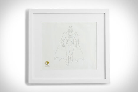 Batman Stare Down Original Production Art Batman Stare Down Original Production Art