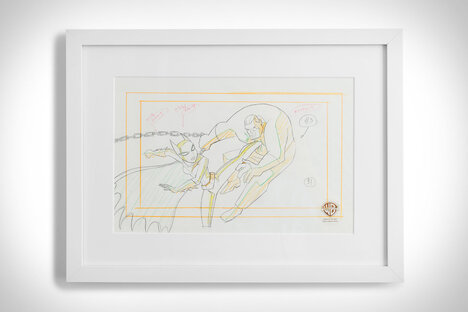 Batwoman Kick Original Production Art