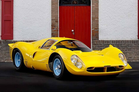 1967 Ferrari 412P Race Car 1967 Ferrari 412P Race Car