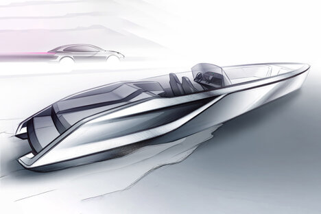 福豪盛 x 保时捷 850 Fantom 空中快艇