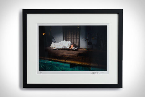 Kurt Cobain Sleeping Framed Photography