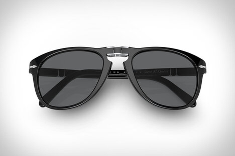 Persol Steve McQueen 714SM Classic Black Sunglasses
