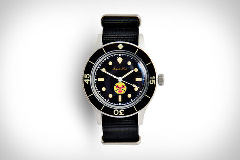 True North Black Fish NORAD Automatic Watch True North Black Fish NORAD Automatic Watch