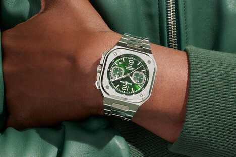 Bell & Ross BR 05 Chrono Green Steel