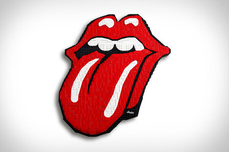 LEGO The Rolling Stones Wall Art LEGO The Rolling Stones Wall Art