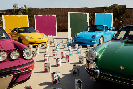 Porsche x Backdrop 75th Anniversary Paint Collection