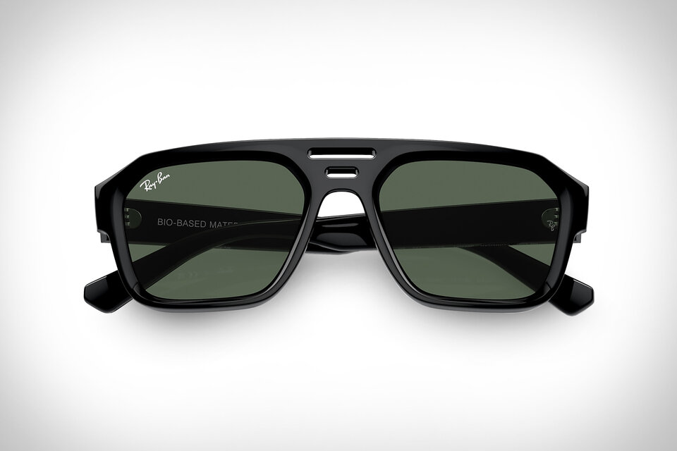 CORRIGAN BIO-BASED LIMITED Sunglasses in Transparent Dark Blue and