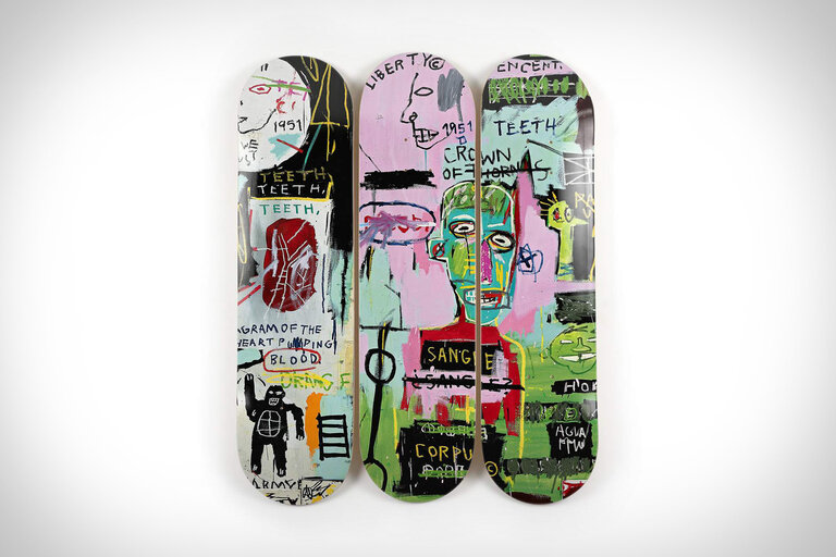 The Skateroom Basquiat In Italian Wall Art