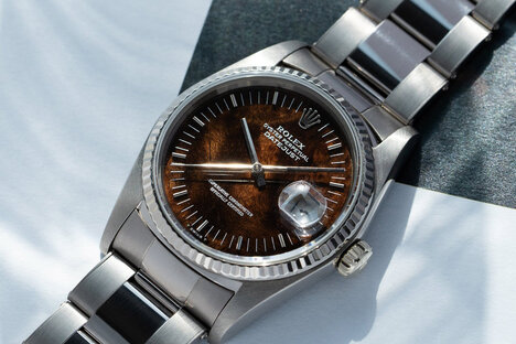 1983 Rolex Datejust 16019 Wood Dial 1983 Rolex Datejust 16019 Wood Dial