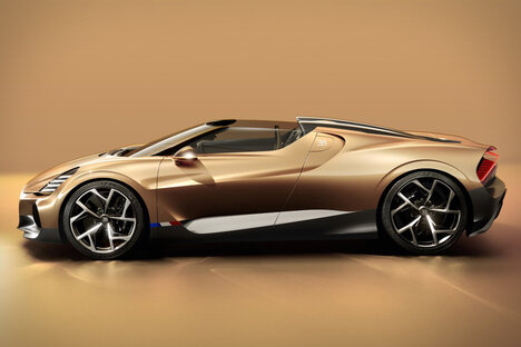 Gold Bugatti Mistral Gold Bugatti Mistral