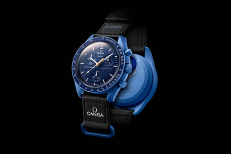 Omega X Swatch Mission to Neptune Moonshine MoonSwatch Omega X Swatch Mission to Neptune Moonshine MoonSwatch