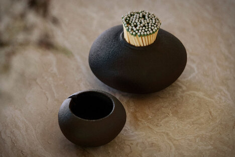 Houseplant Pebble Match Strike