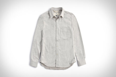 Rogue Territory Oxford Reverse Brushed Flannel Shirt Rogue Territory Oxford Reverse Brushed Flannel Shirt