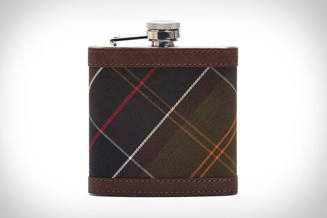 Barbour Tartan Hip Flask Barbour Tartan Hip Flask