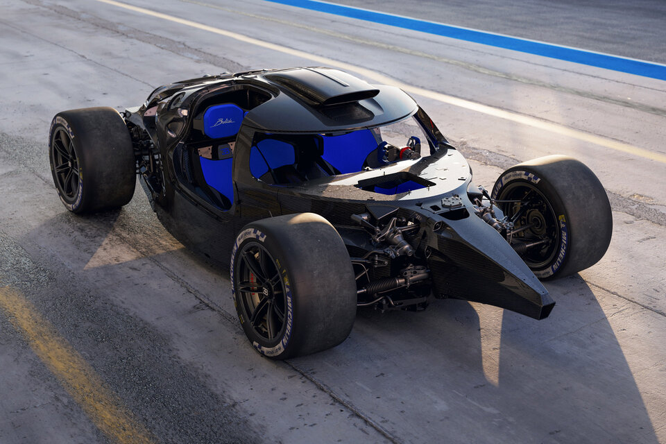 Bugatti Bolide Carbon Fiber Monocoque | Uncrate