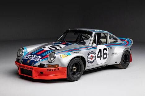 1973 Martini Racing Works Porsche Carrera RSR Race Car 1973 Martini Racing Works Porsche Carrera RSR Race Car